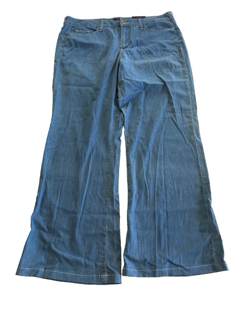 NYDJ Women's 16 Wide Leg Jean NEW Stretch Slimming Casual